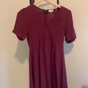 TOBI garnet short sleeve dress